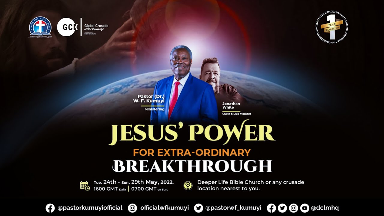 Deeper Life Breakthrough Global Crusade 28 May 2022 | Day 5 Deeper Life Breakthrough Global Crusade 28 May 2022 | Day 5