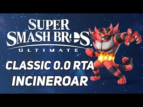 Super Smash Bros. Ultimate - Classic 0.0 - Inceneroar [RTA: 2:57]