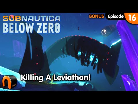 How To Kill The Leviathan SUBNAUTICA BELOW ZERO (Day 16) #subnauticabelowzero