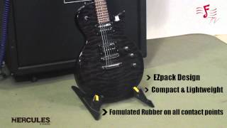 Video thumbnail for Hercules - Guitar Stand, EZpack GS200B by Furtados Music