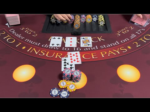 Blackjack | $175,000 Buy In | EPIC High Limit Blackjack Session! Risking It All To Stay In The Game!