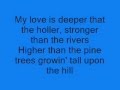 Deeper Than The Holler by Randy Travis - Lyrics ...