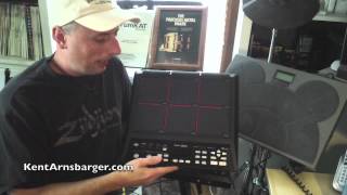 Video thumbnail for Drumkat Turbo Vs Roland SPD-SX sampling drum pad by Kent Arnsbarger