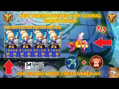 TOP GLOBAL FANNY META COMBO AUTOWIN SEASON 5 - BEST MAGIC CHESS STRATEGY - MAGIC CHESS GO GO