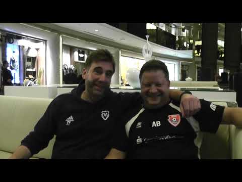 Uerdingerblock Sebastian Selke zu Besuch im Trainingslager