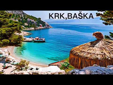 Krk Baška: 4K Drone Footage - Croatia’s Hidden Adriatic Jewel