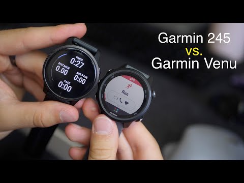 Garmin 245 vs Venu in 2022 (Running Review)