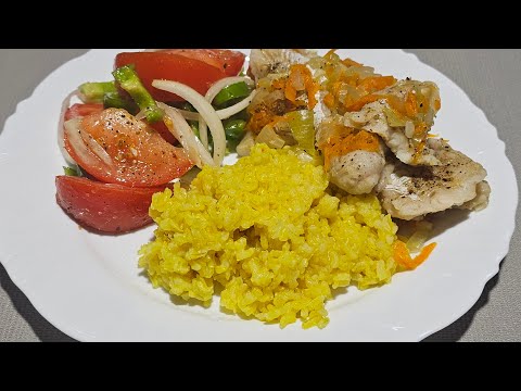 PESCADO AL VAPOR | MERLUZA EN LA VAPORERA | RECETA SALUDABLE