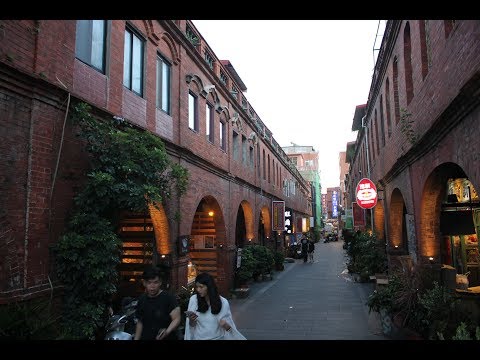 Caminhando pelo Jincheng de Kinmen (Kinmen, Taiwan)