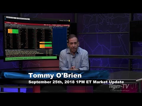 September 25th 1PM ET Market Update with Tom O'Brien on TFNN