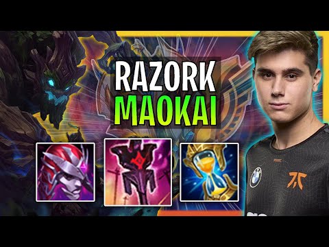 FNC Razork Juega Maokai Jungle vs Kha'Zix! | Season 2023
