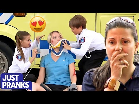 Young Paramedics to the Rescue! | Best Kids Prank 2024 | Just Pranks