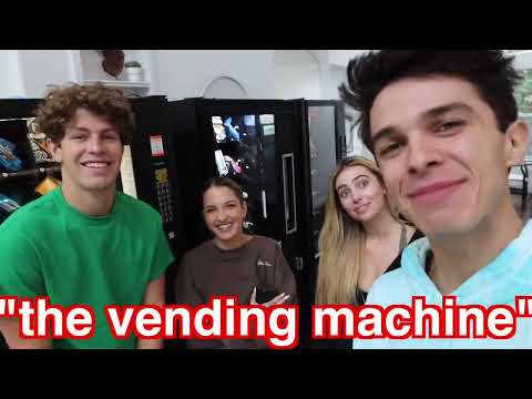Brent Rivera! LAST TO LEAVE VENDING MACHINE WINS $10,000