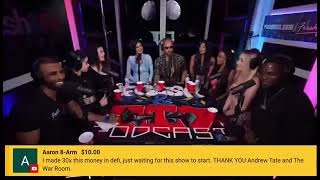Andrew Tate DESTROYS Ayyye Jae’s Ego On The Fresh And Fit Podcast
