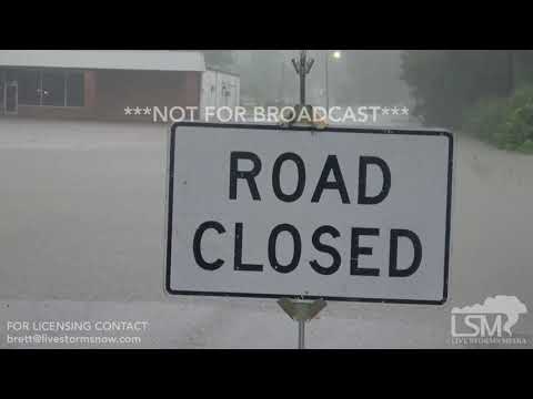 7-16-2019 Murfreesboro, Ar Delight, Ar Flash flood emergency, roads and homes flooded I-30 closed