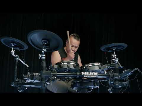 NUX DM-8 Professional Electronic Drums for Home or Stage! #electronicdrums #drummer