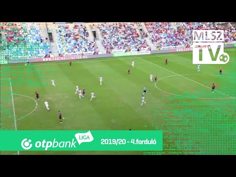 Lanzafame Davide első gólja a Budapest Honvéd – DVSC mérkőzésen