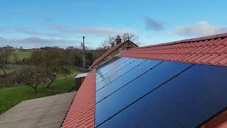 Preview of Stunning Aerial View: Sandtoft Old English Pantiles & Solar Upgrade in North Yorkshire.