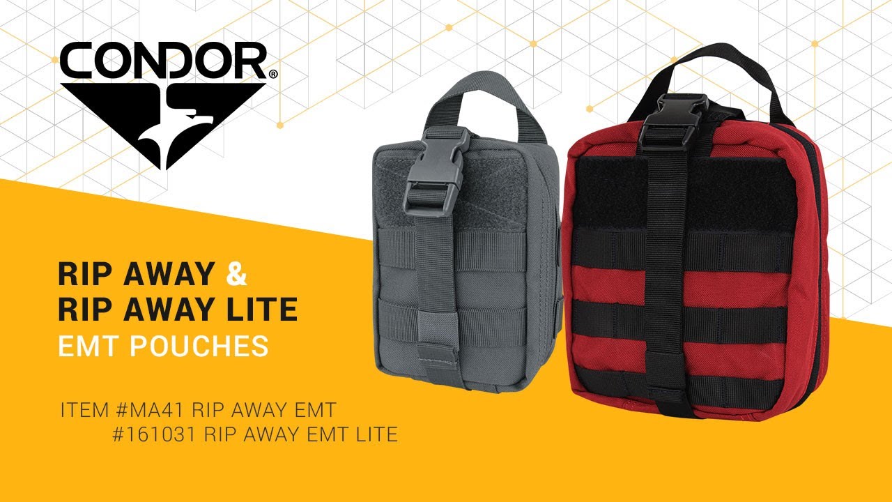 Rip-Away and Rip-Away Lite EMT Pouches | Condor Outdoor