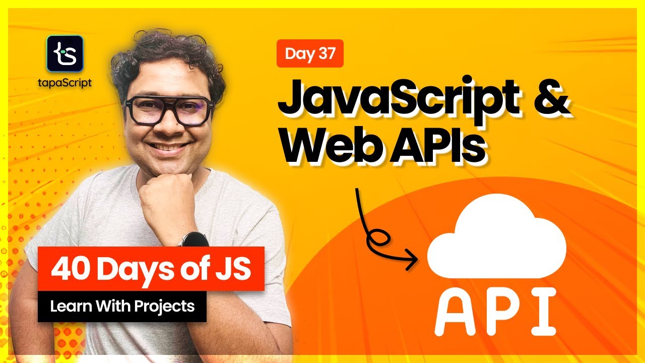 Day 37: JavaScript Web APIs Explained – Geolocation, Clipboard, Notifications, Playground, & More! 🤩