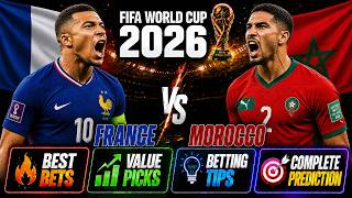 France vs Morocco Betting Odds, Picks & Prediction (UPDATED!): FIFA World Cup 2026 Quarterfinal 🏆