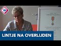 Teun (72) overlijdt vlak voor uitreiking lintje: 'Mijn vader was heel trots'