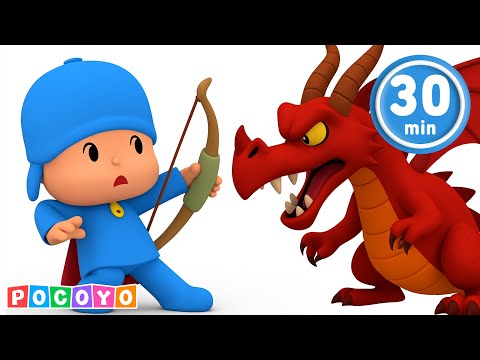 👀 The SECRET Dragon is waiting for Pocoyo... | Pocoyo English | Fantasy Movie Adventure!