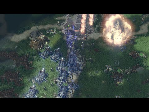 SpellForce 3 Fallen God - 1v1 HUMANS vs TROLLS