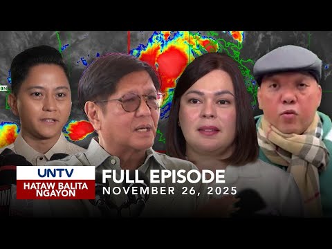 UNTV: Hataw Balita Ngayon | November 26, 2025