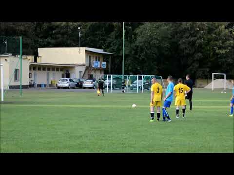 (26.08.2018) B klasa: Kuźnia II Jawor - Płomień NWG 6:0 - gol na 6:0 Bartosza Rzepy