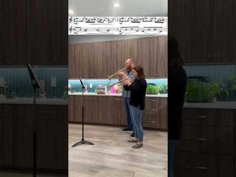 Petr Eben - Duet for two trumpets VI. Improvisazione 🎺Preston Bailey & Grace O’Connell