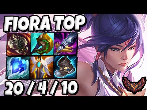 Fiora TOP vs Kennen [ OTP ] Lol Korea Grandmaster Patch 12.15 ✅