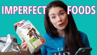 Best Delivery from Imperfect Foods! Organic Subscription Grocery Unboxing