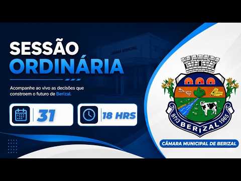 Parte 2 - 5 Reunião Ordinária DA CÂMARA MUNICIPAL DE BERIZAL 2026 - 31-08-2026. parte 2