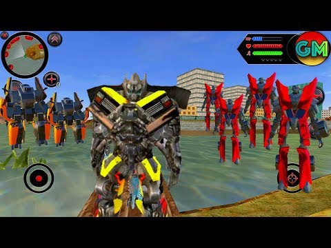 Robot Shark # New Update Pick- Up Truck Robot | by Naxeex Robots | Android GamePlay FHD