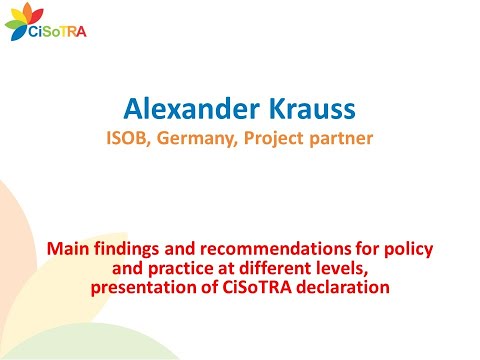 Main findings and recommendations for policy and practice