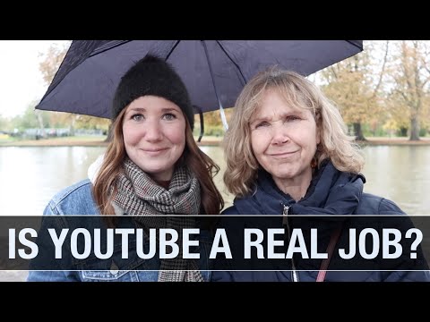 Learn Real English on the Street || Is Youtube a Real Job?