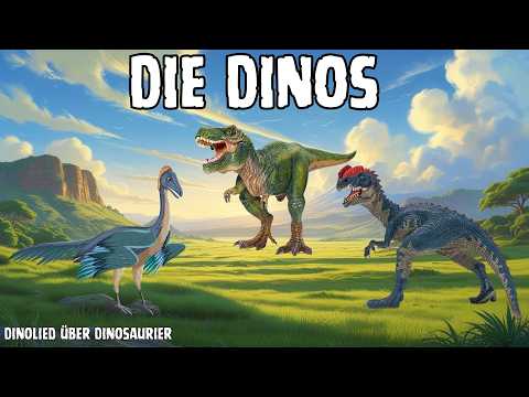 Die Dinos Dinolied 🦕Ein Kinderlied über Dinosaurier 🦖Dinolied 🎵