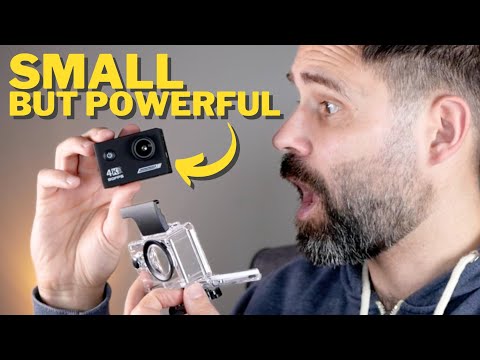 TIMNUT 4K60fps Action Camera Waterproof Camera with 64G SD Card 48MP HD WiFi Camera with EIS 40M UnderwaterCamera Wide Angle SportsCamera with 2 * 1350 mAh Batteries Helmet Mount Accessories Kits video review thumbnail