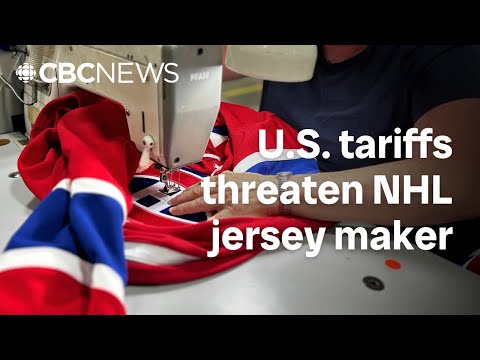 Every NHL jersey is made in Canada, but U.S. tariffs could change that