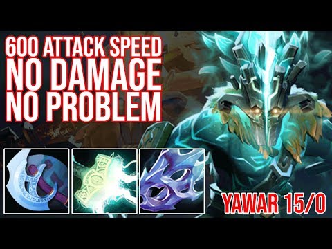 Yawar Juggernaut No Damage. Just Attack Speed.