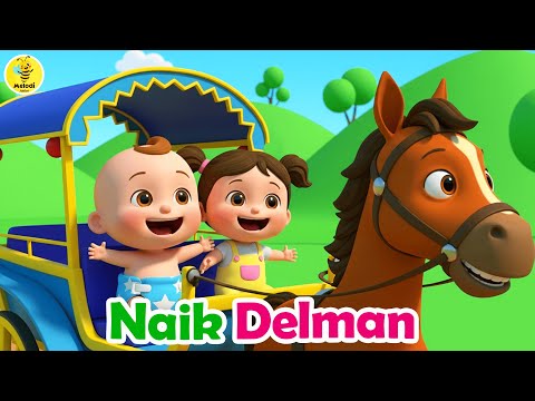 Ride on a Horse Carriage - Most Popular Cheerful Children's Songs - 3D Animation for Kids & Toddlers