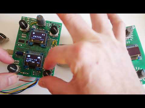 Mixer Labels - OLED SSD1306 - Midibox