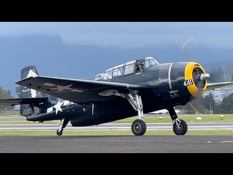 Grumman TBM Avenger Torpedo Bomber at Wings over Illawarra Airshow 2022