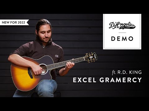 D'Angelico Excel Grammercy Acoustic/Electric, w/deluxe case, setup, & shipping image 13