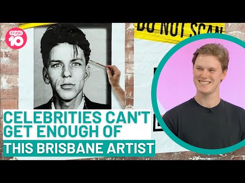Celebrities Can’t Get Enough Of Brisbane Artist | Studio 10