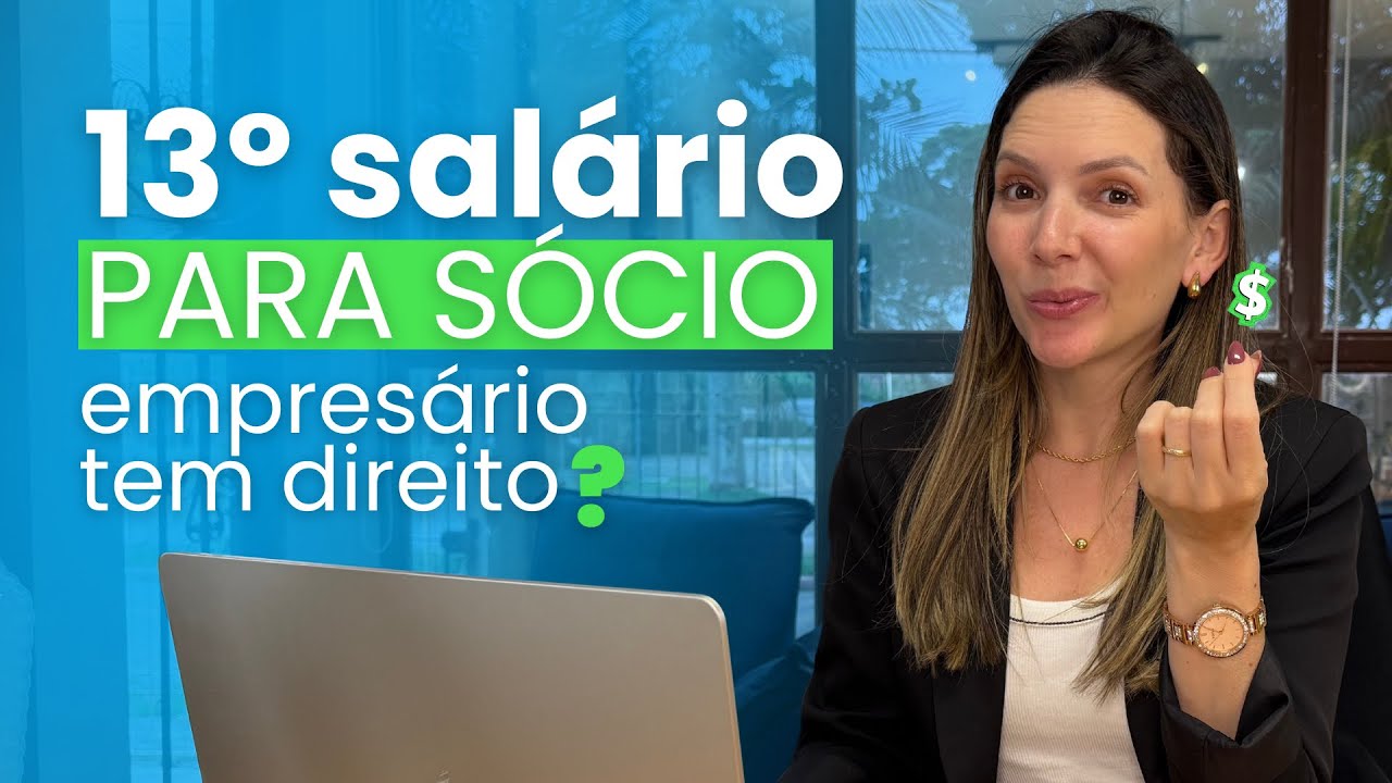 13º SALÁRIO PARA SÓCIO.🤑 COMO FUNCIONA?