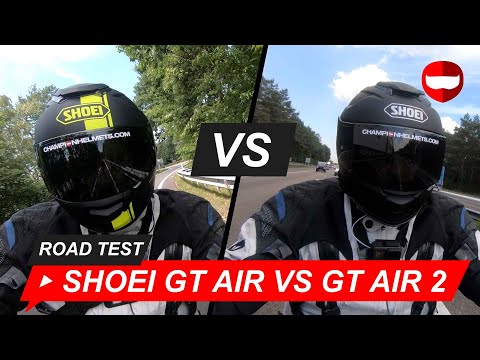 Shoei GT Air 2 vs GT Air - Review + Road Test - ChampionHelmets.com
