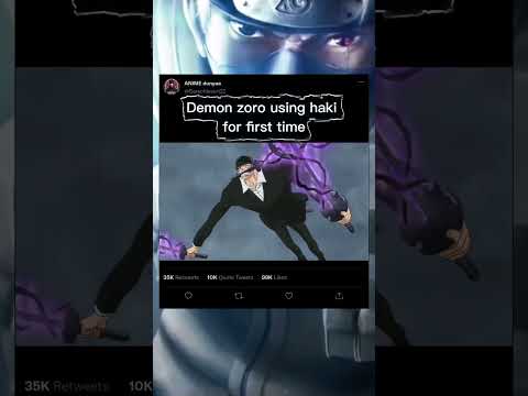 When Zoro Finally Used Haki 😈 | The Moment He Became a Monster #onepiece #zoro #animedunyaa