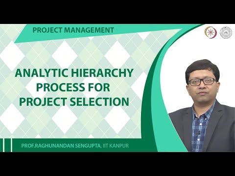 Analytic Hierarchy Process for Project Selection